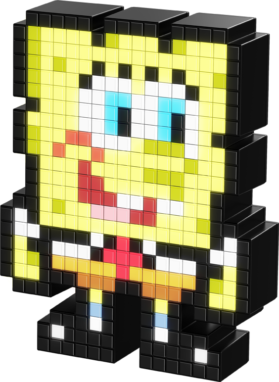 

Фигурка Pixel Pals: Spongebob Squarepants Светящаяся