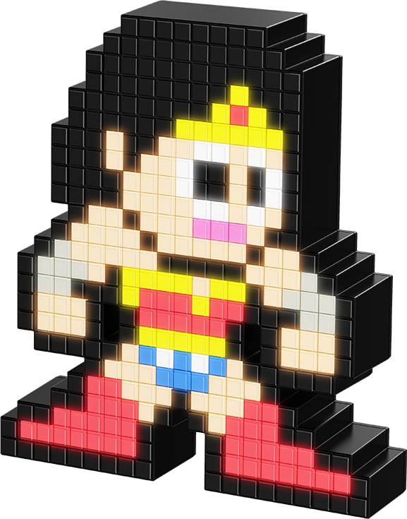 

Фигурка Pixel Pals: DC – Wonder Woman Светящаяся