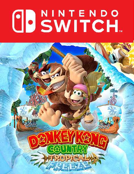 

Donkey Kong Country: Tropical Freeze [Switch, Цифровая версия] (Цифровая версия)
