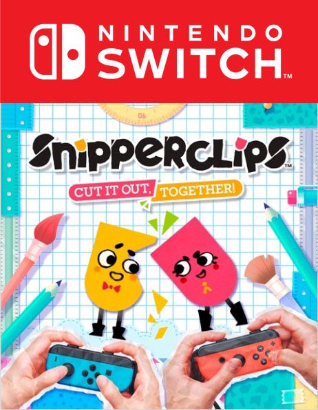

Snipperclips: Cut it out, together! [Switch, Цифровая версия] (Цифровая версия)