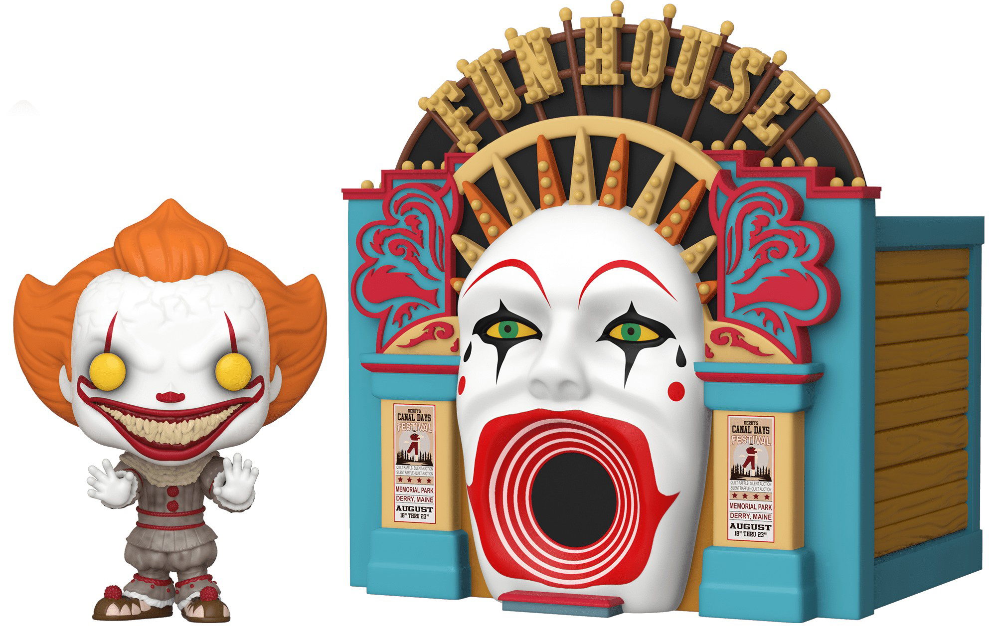 

Фигурка Funko POP Town: IT Chapter 2 – Demonic Pennywise & Funhouse
