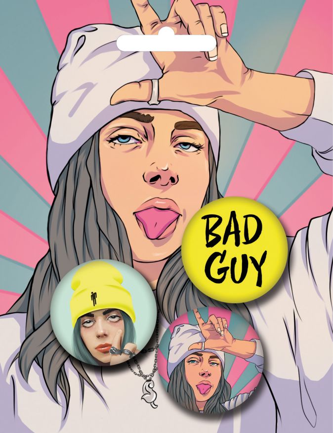 

Набор значков Billie Eilish