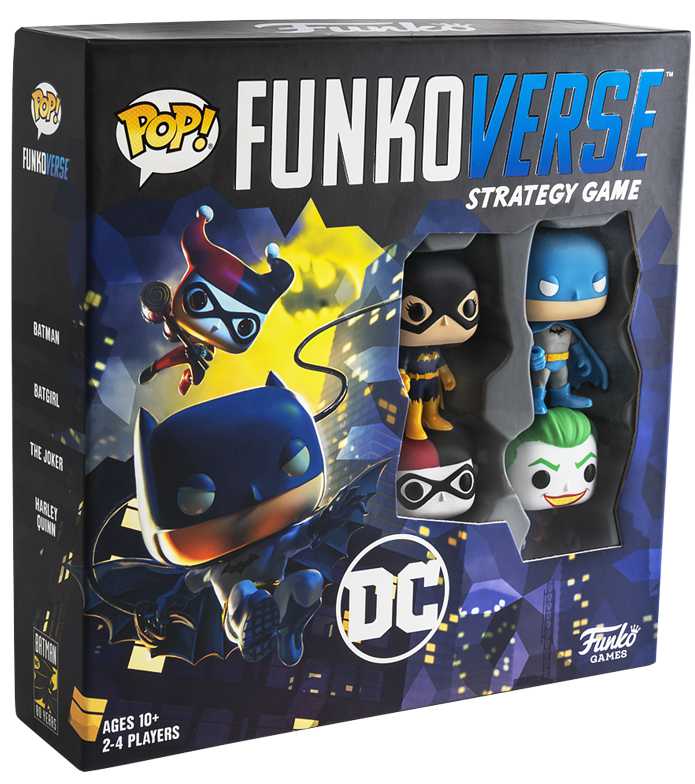 Настольная игра Funko POP Funkoverse Strategy Game: DC 100. Базовая