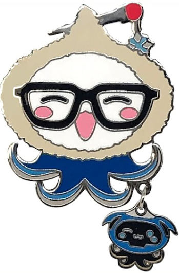 Значок Blizzard: Collectible Pins. Overwatch Pachimeiri &amp; Snowmari (1 шт. в ассортименте)