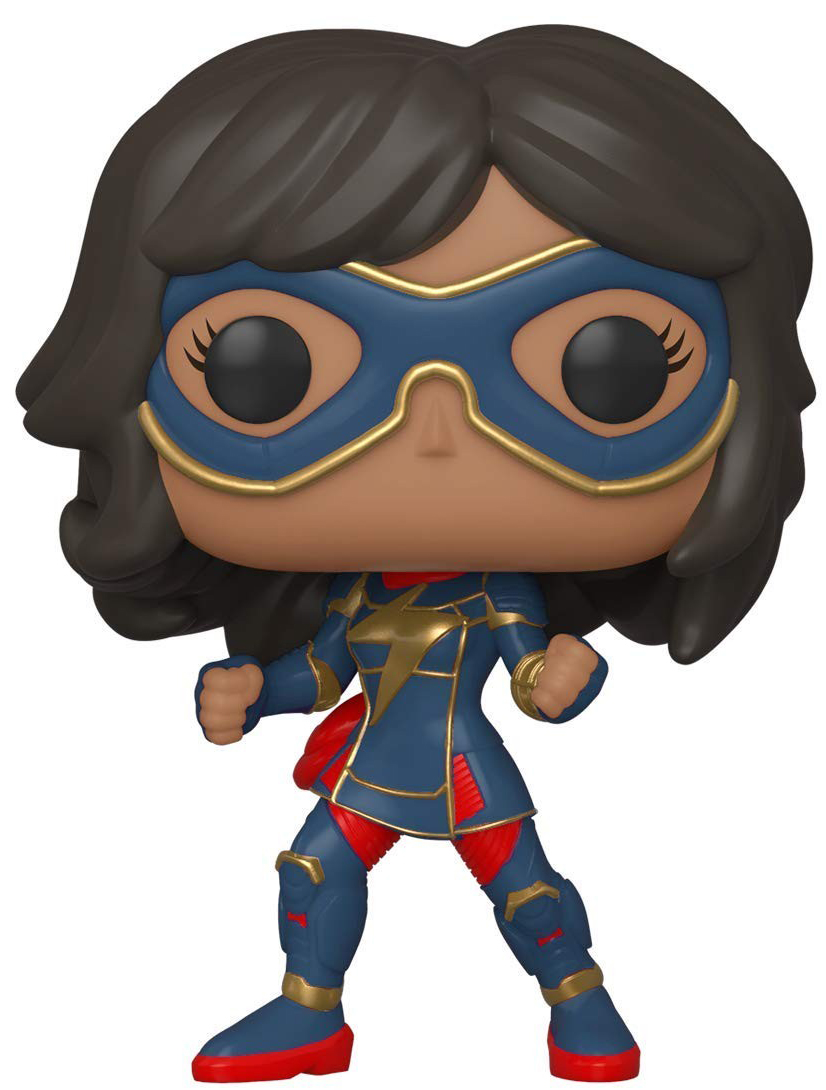 цена Фигурка Funko POP Games Marvel: Kamala Khan Stark Tech Suit Bobble-Head (9,5 см)