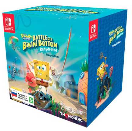 

SpongeBob SquarePants: Battle For Bikini Bottom – Rehydrated. Shiny Edition [Switch]