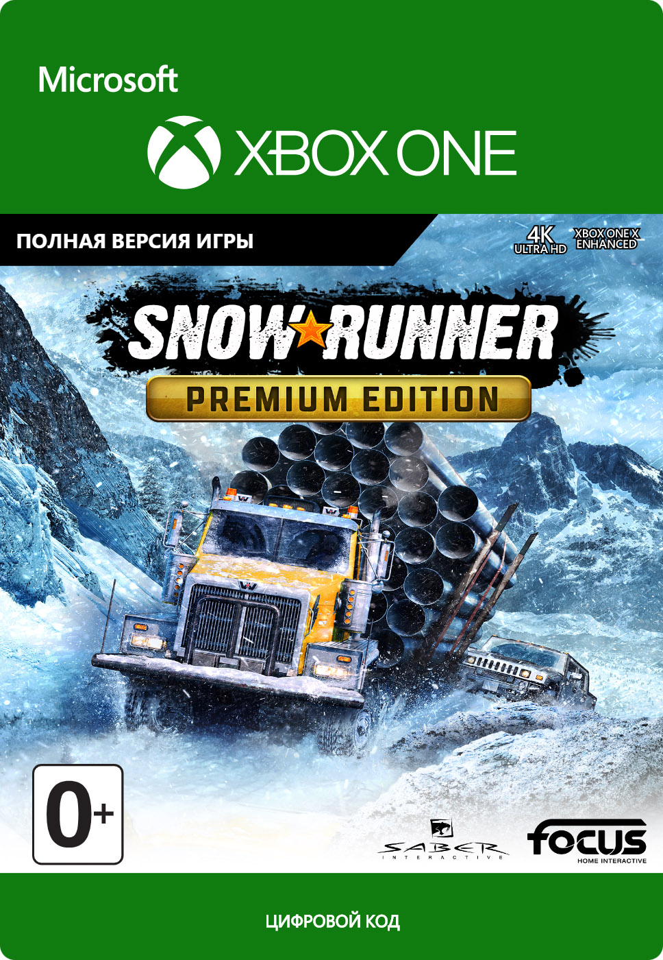 

SnowRunner. Premium Edition [Xbox One, Цифровая версия] (Цифровая версия)