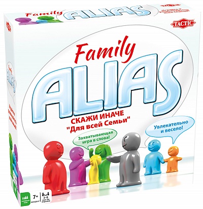 Настольная игра ALIAS Family: Скажи иначе. Для всей семьи 2