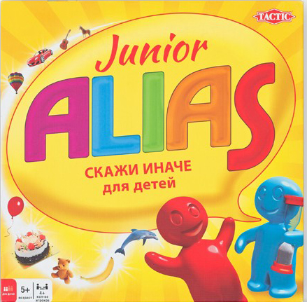 

Настольная игра ALIAS Junior: Скажи иначе. Для детей