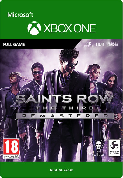 Saints Row: The Third. Remastered [Xbox One, Цифровая версия] (Цифровая версия) цена и фото