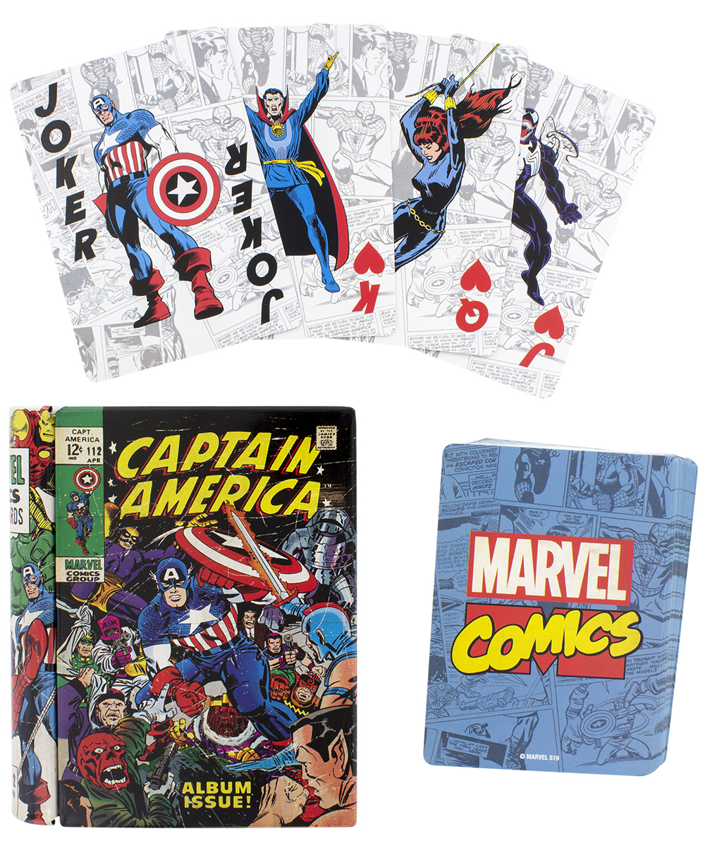 

Карты игральные Marvel Comics