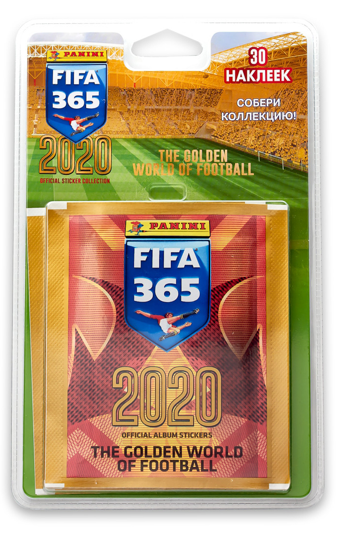 

Блистер с наклейками FIFA 365 2020 (6 наборов)