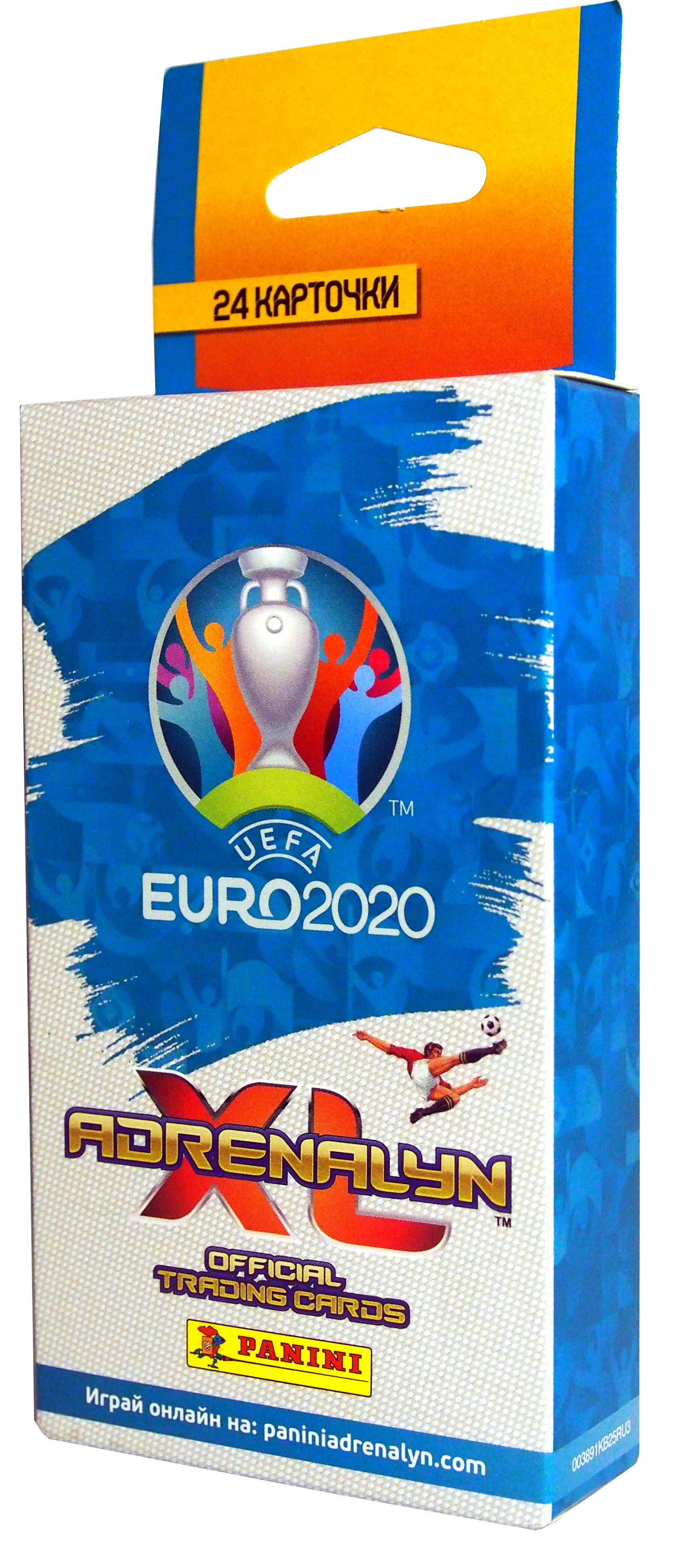 

Блистер с карточками UEFA EURO 2020
