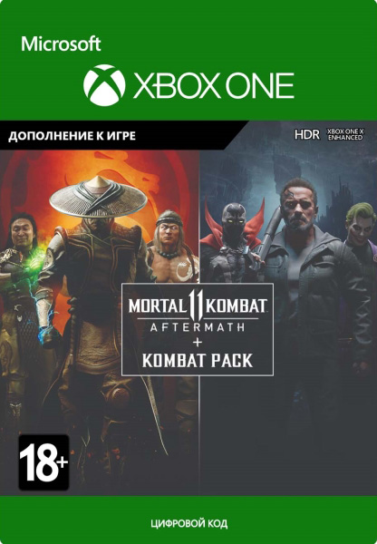 

Mortal Kombat 11: Aftermath + Kombat Pack. Дополнение [Xbox One, Цифровая версия] (Цифровая версия)