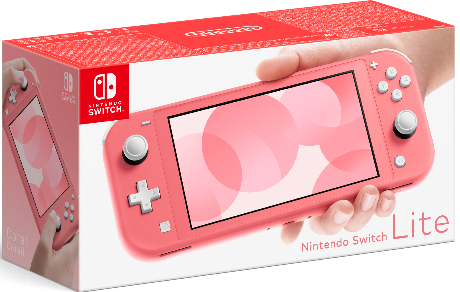 Nintendo Switch Lite (кораллово-розовый)