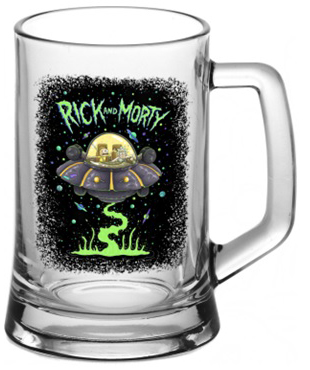 

Набор пивных кружек Rick And Morty: Летающая тарелка (2-Pack)