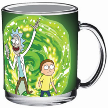 цена Кружка Rick And Morty (Зелёная)