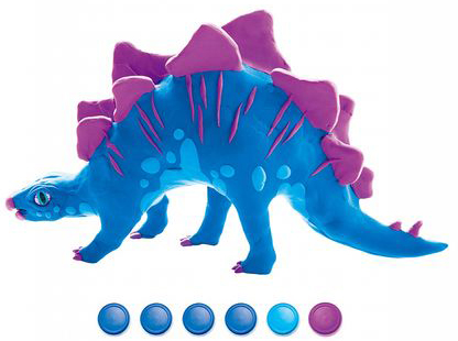 Набор для творчества Мой личный динозавр: Стегозавр от 1С Интерес