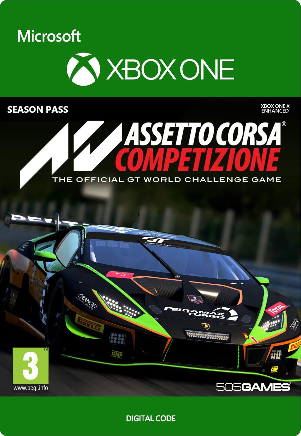 цена Assetto Corsa Competizione. Season Pass [Xbox One, Цифровая версия] (Цифровая версия)