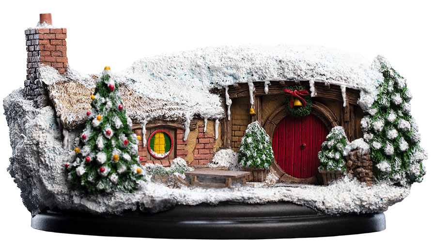 

Статуэтка The Hobbit An Unexpected Journey: Hobbit Hole – 35 Bagshot Row Christmas Edition
