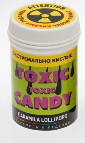 

Леденцы Caramila Lollipops: Toxic Candy – Вкус Арбуз Экстремально кислые