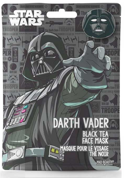 

Маска для лица Star Wars: Darth Vader – Увлажняющая с экстрактом чёрного чая
