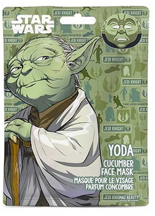 

Маска для лица Star Wars: Yoda – Увлажняющая с экстрактом огурца