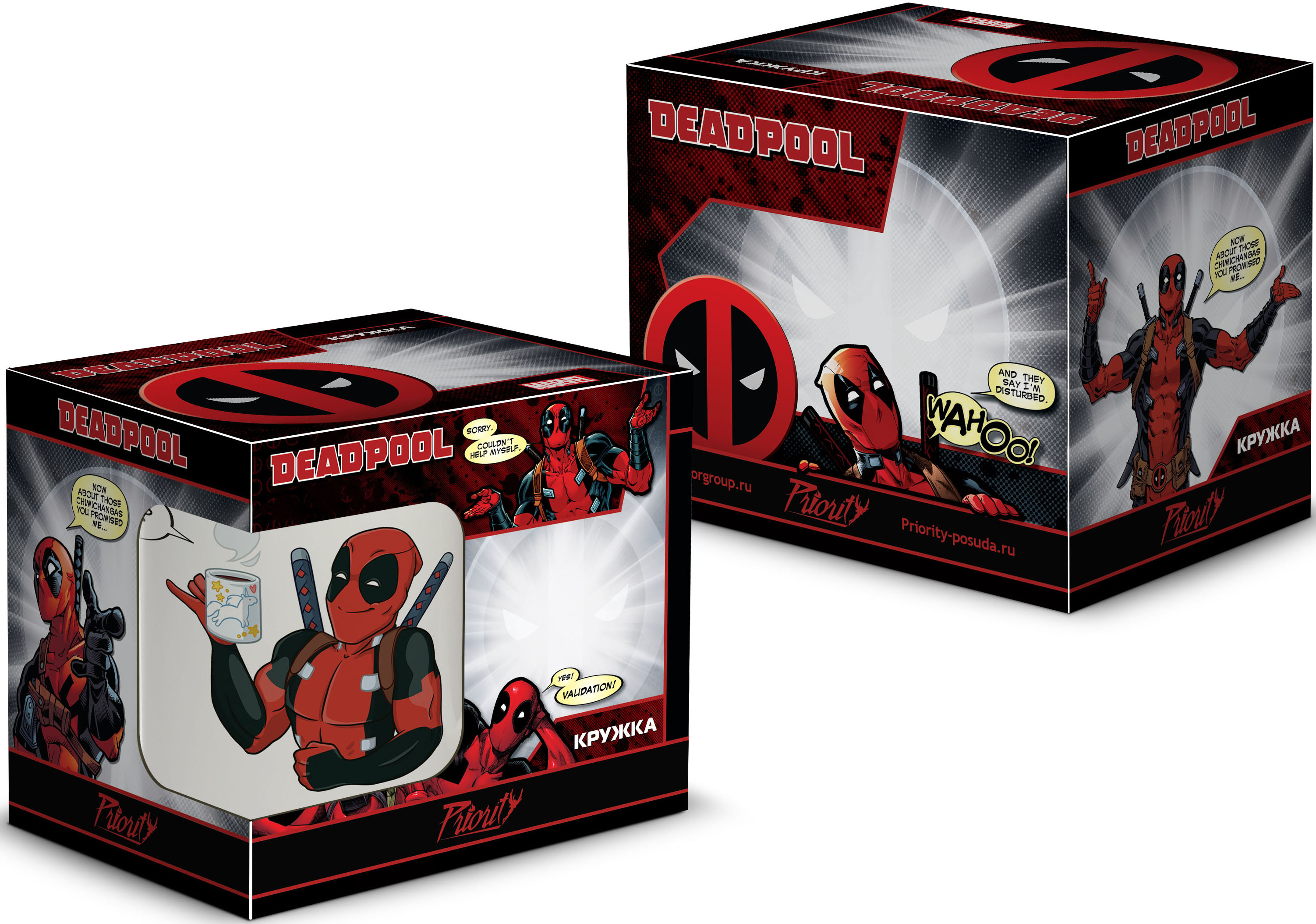 

Кружка Марвел: Дэдпул / Marvel: Deadpool Got coffee (керамическая, 300 мл)