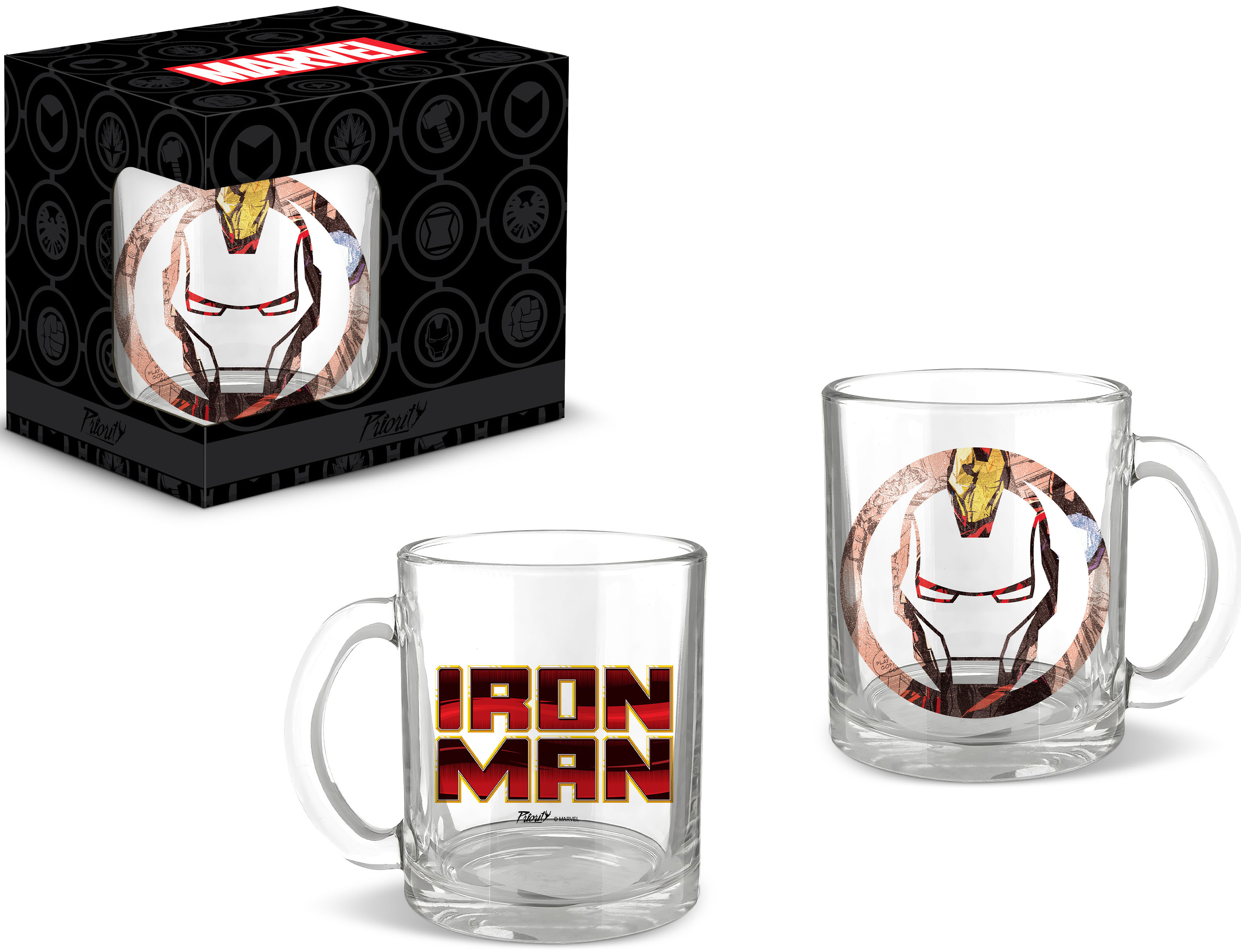 

Кружка Марвел: Железный Человек / Marvel: Iron Man (стеклянная, 320 мл)