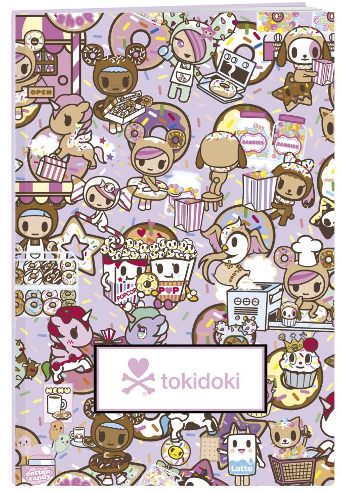 Тетрадь Tokidoki: Пончики (48 листов, клетка) от 1С Интерес