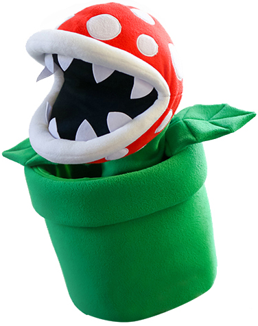 Мягкая игрушка Super Mario: Gigantic Piranha Plant Puppet (40 см)