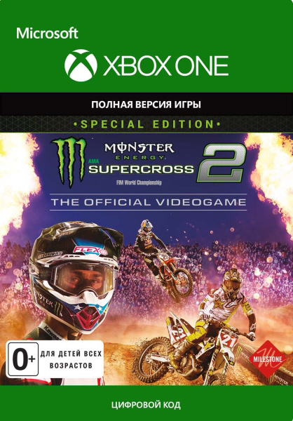 

Monster Energy Supercross 2. Special Edition [Xbox One, Цифровая версия] (Цифровая версия)