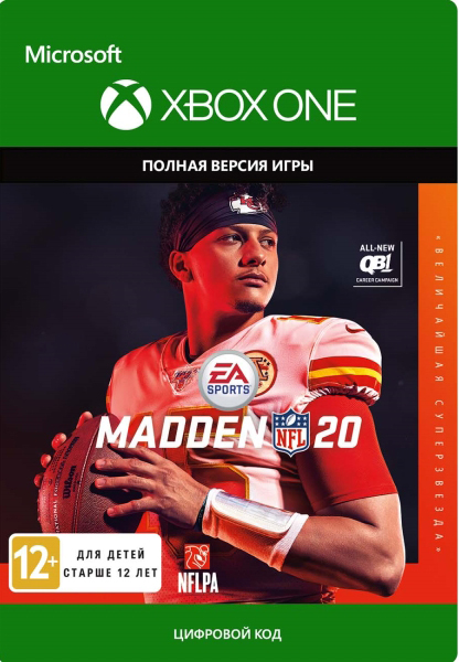 Madden NFL 20. Величайшая суперзвезда [Xbox One, Цифровая версия] (Цифровая версия)