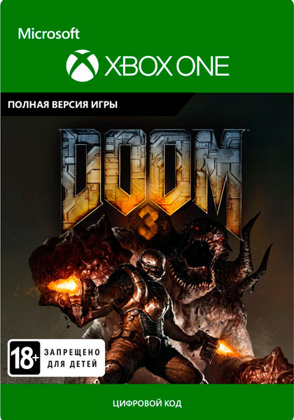 DOOM 3 [Xbox One, Цифровая версия] (Цифровая версия) one piece pirate warriors 3 [pc цифровая версия] цифровая версия