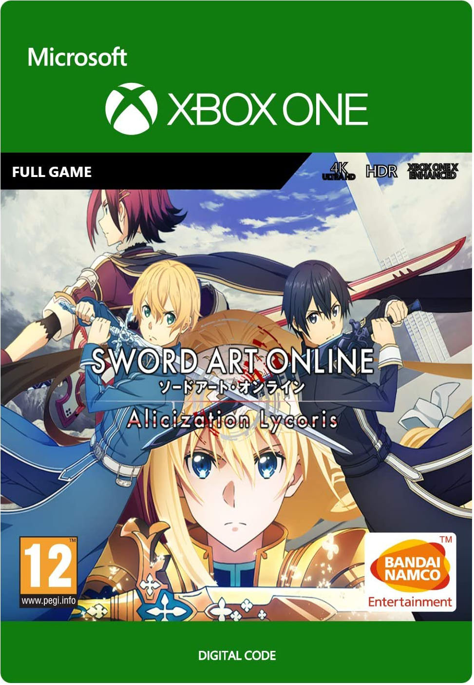 Sword Art Online: Alicization Lycoris [Xbox One, Цифровая версия] (Цифровая версия)