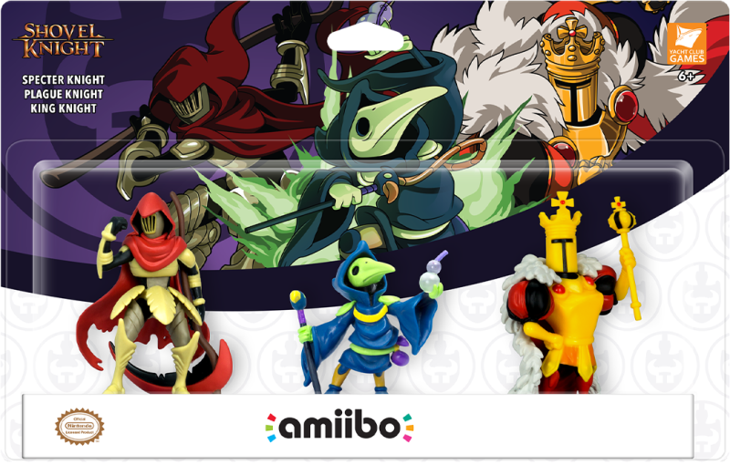 Shovel Knight: Комплект интерактивных фигурок amiibo – Shovel Knight Treasure Trove от 1С Интерес