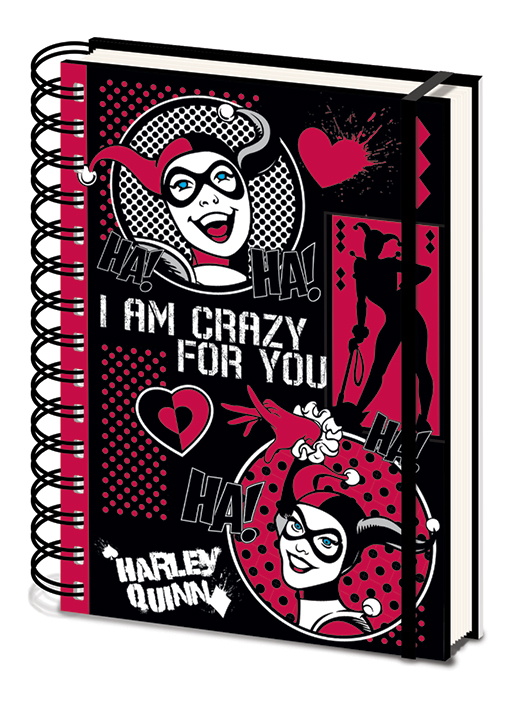 Блокнот Harley Quinn: I Am Crazy For You