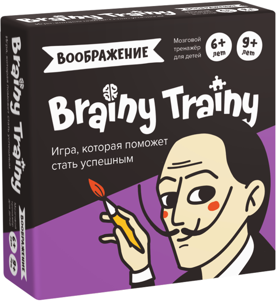 

Настольная игра-головоломка Brainy Trainy: Воображение