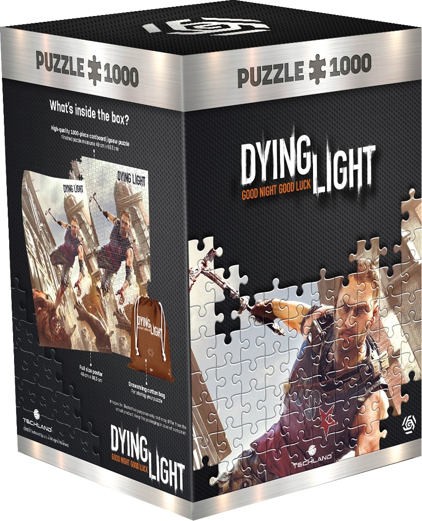 Puzzle Dying Light: Cranes Figh (1000 элементов)