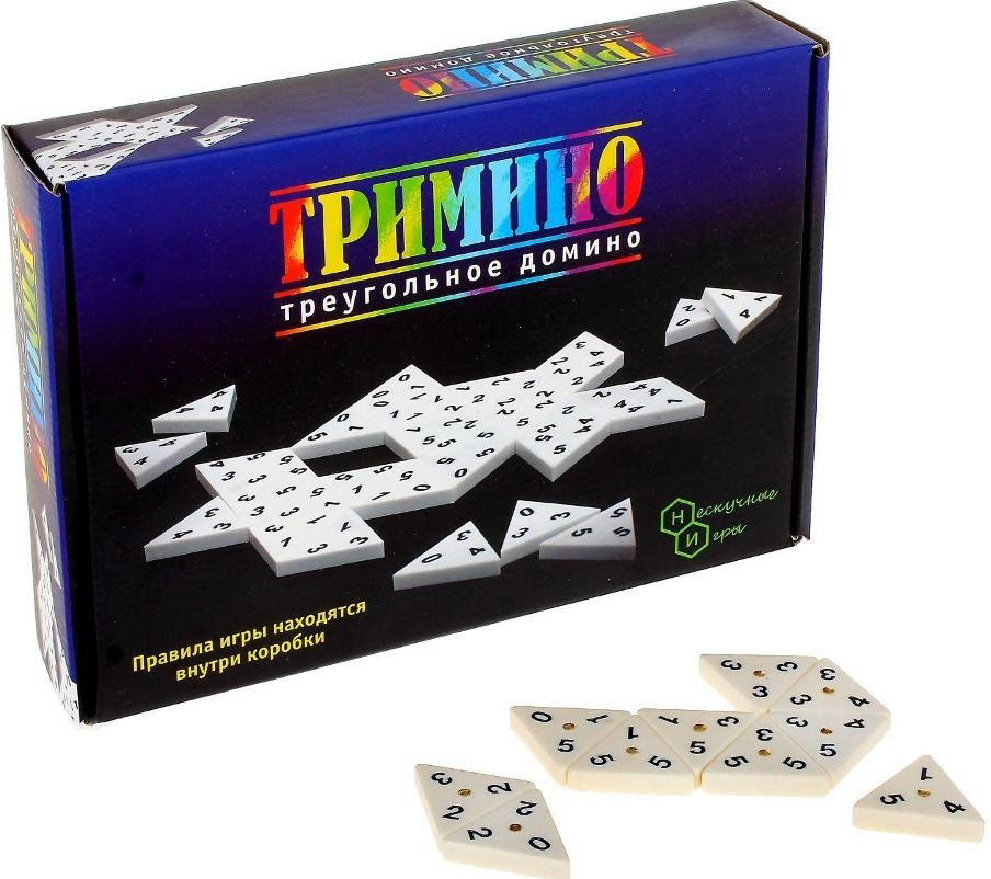 

Настольная игра Треугольное домино: Тримино