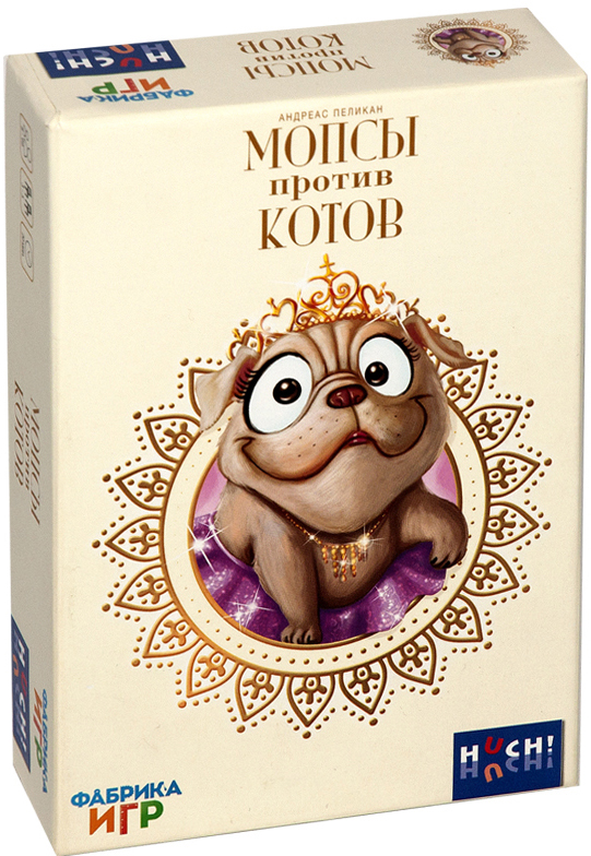

Настольная игра Мопсы против котов