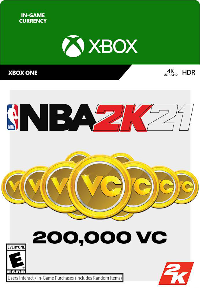 NBA 2K21. 200000 VC [Xbox One, Цифровая версия] (Цифровая версия) цена и фото