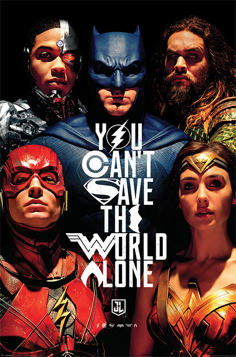 

Постер DC: Justice League – Movie Save The World