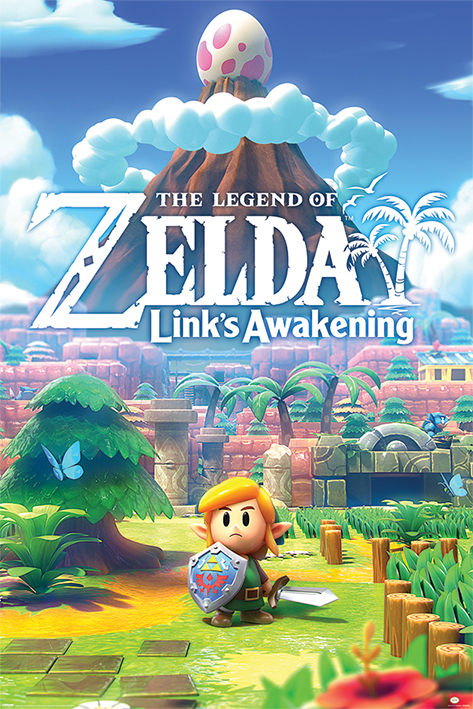 

Постер Nintendo: The Legend Of Zelda ∞ Links Awakening