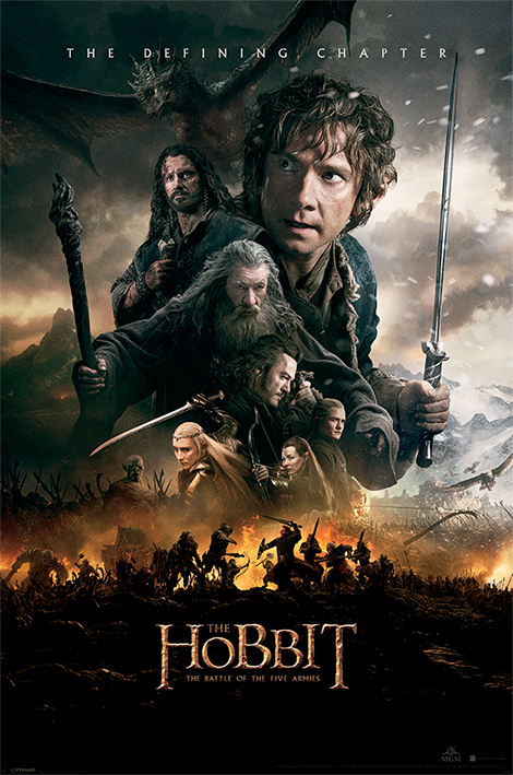 

Постер The Hobbit BOTFA One Sheet