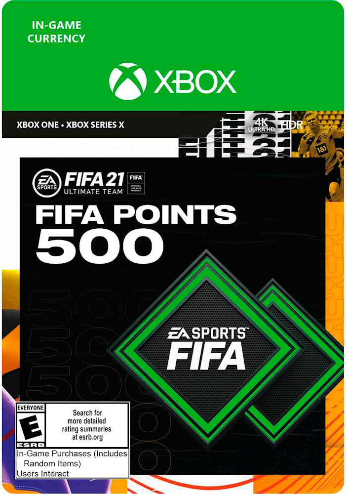 цена FIFA 21 Ultimate Team: 500 очков FIFA Points [Xbox, Цифровая версия] (Цифровая версия)