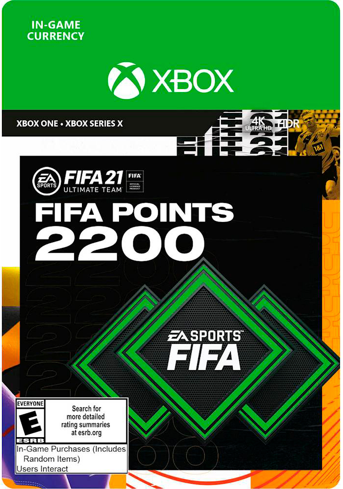 цена FIFA 21 Ultimate Team: 2200 очков FIFA Points [Xbox, Цифровая версия] (Цифровая версия)