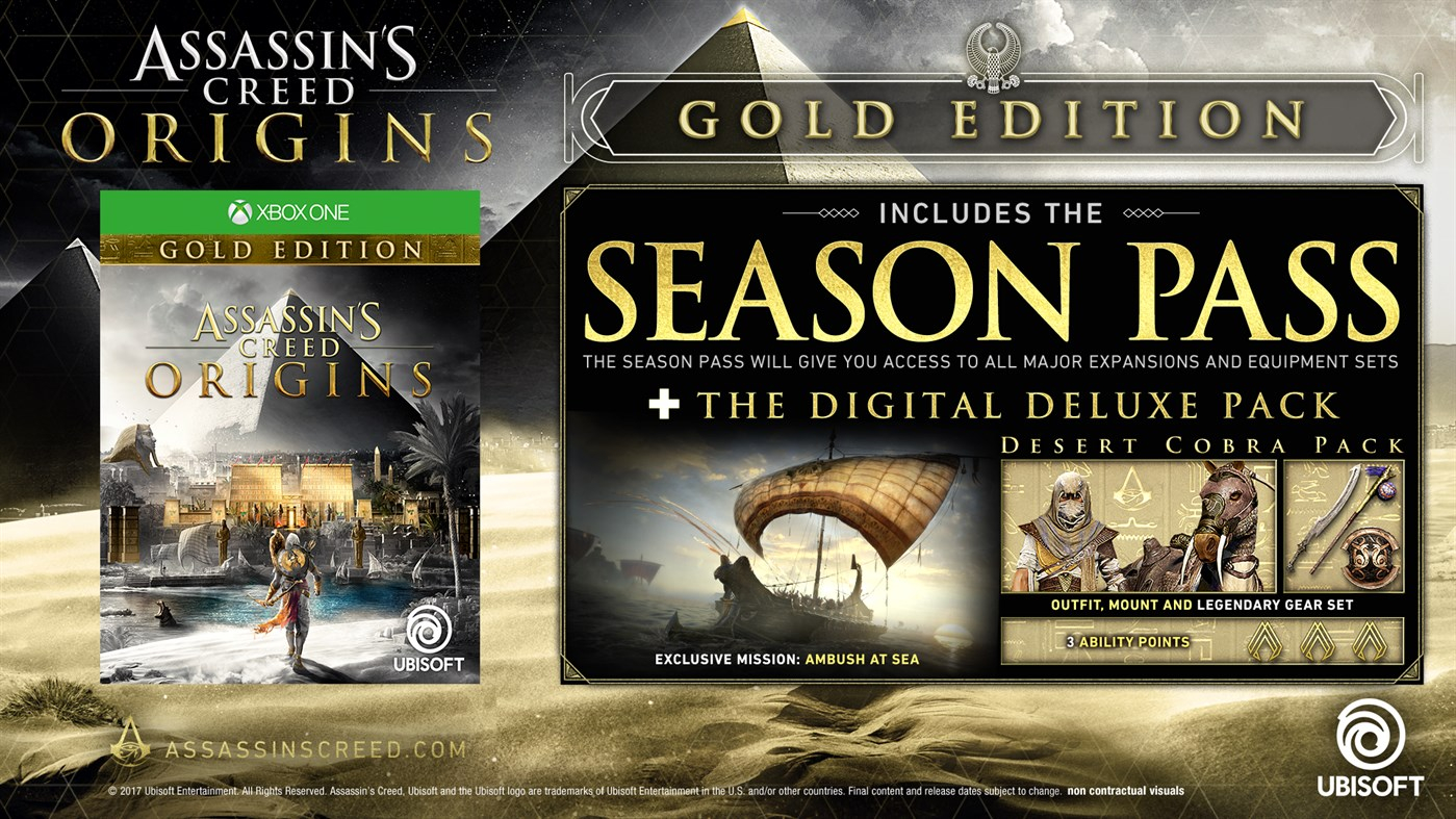 Assassin's Creed: Истоки. Gold Edition