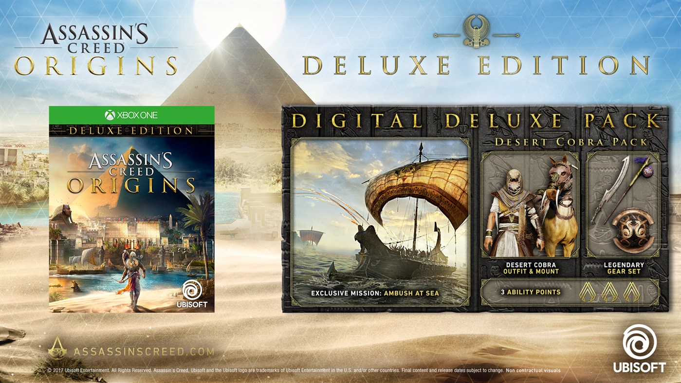 Assassin's Creed: Истоки. Deluxe Edition