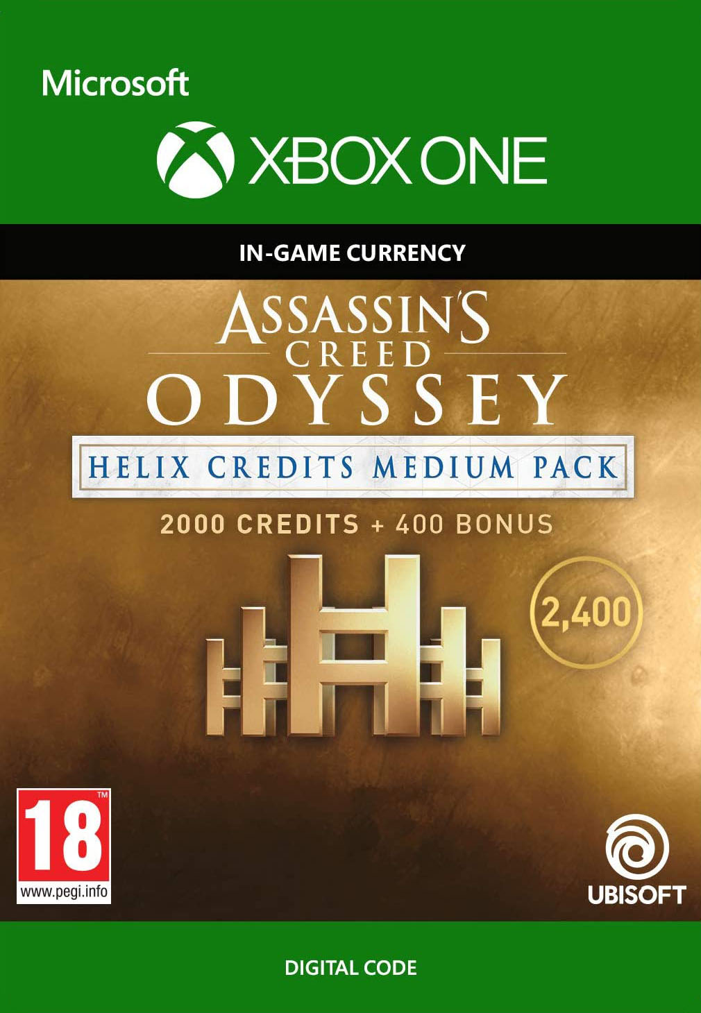 цена Assassin's Creed: Одиссея. Helix Credits Medium Pack [Xbox One, Цифровая версия] (Цифровая версия)